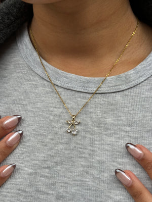 Cherry Crystal Necklace